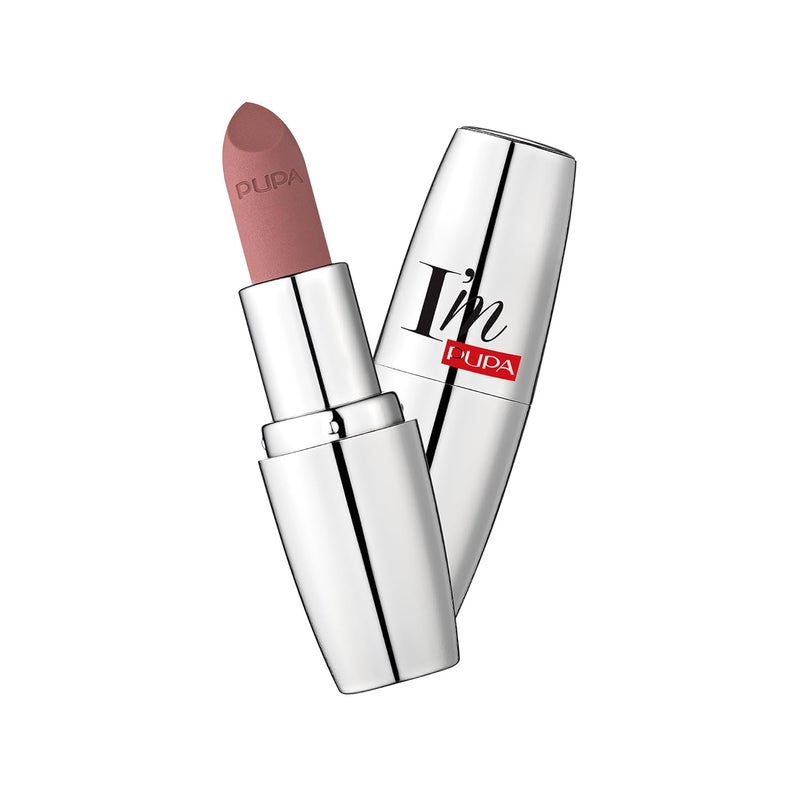 Pupa I Am Matte Pure Colour Lipstick - 012 Angel Rose Milano for Women - 0.123 oz Lipstick