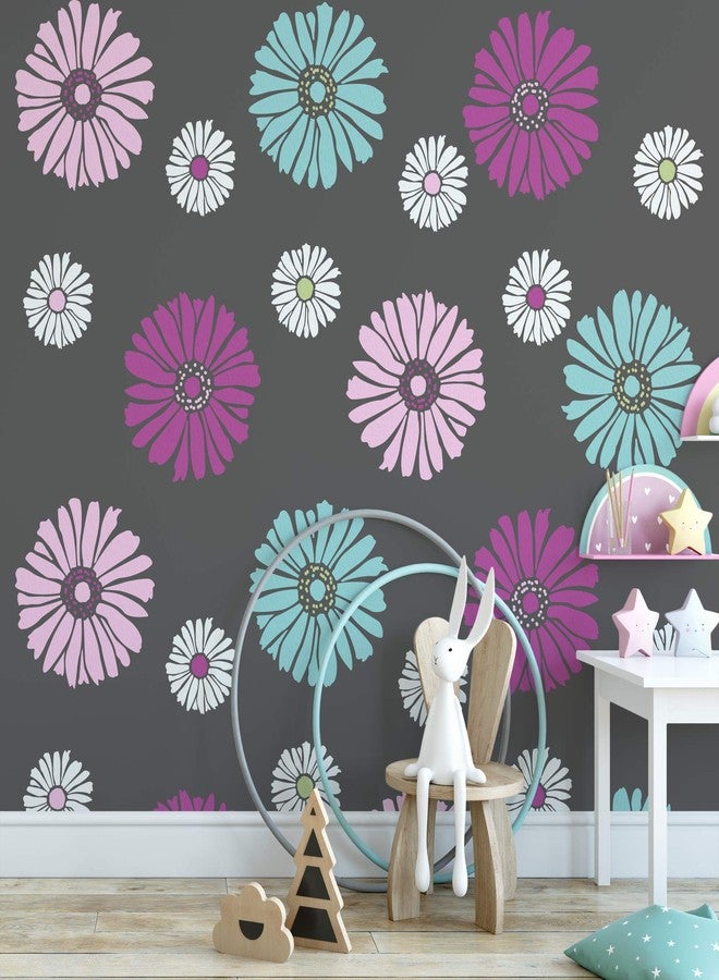 Stencil Revolution Daisy Floral Pattern Wall Stencil - Daisy Designs, Pattern Wall Stencils - Image 5