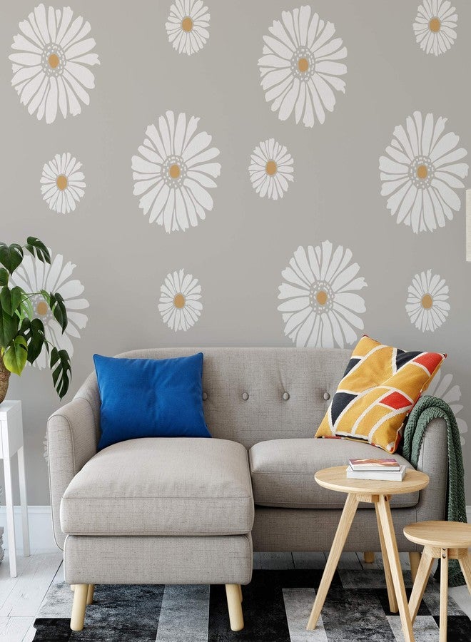 Stencil Revolution Daisy Floral Pattern Wall Stencil - Daisy Designs, Pattern Wall Stencils - Image 3