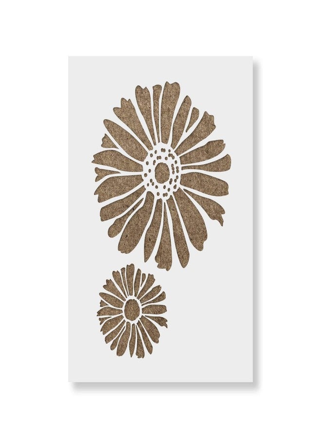 Stencil Revolution Daisy Floral Pattern Wall Stencil - Daisy Designs, Pattern Wall Stencils - Image 1