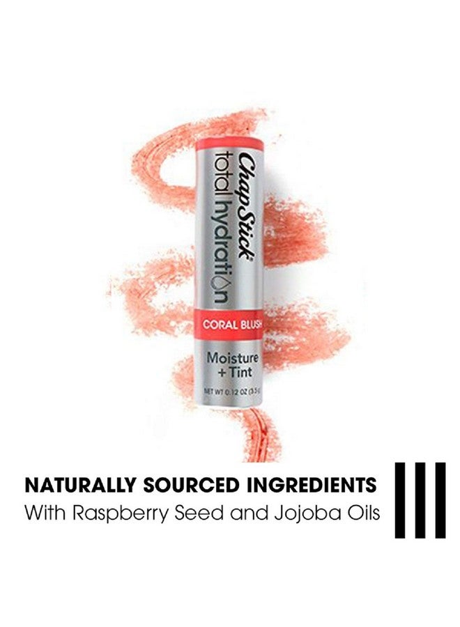 تشابستيك مرطب شفاه ملون من شابستيك توتال هايدريشن، بلون أحمر خدود مرجاني، 0.12 أونصة (عبوة من قطعة واحدة) - Image 3