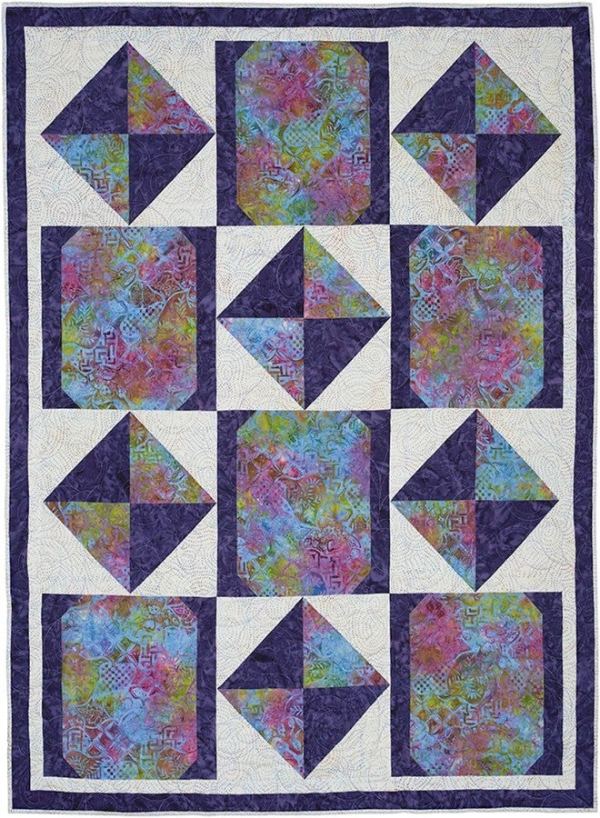 Fabric Cafe Fabric Café Big Block 3-Yard Quilts - 8 Easy Quilt Patterns with Large Blocks to Showcase Your Favorite Fabrics - Quick, Beginner-Friendly, 3 Size Options - Fast & Fun Quilt Book - Image 4