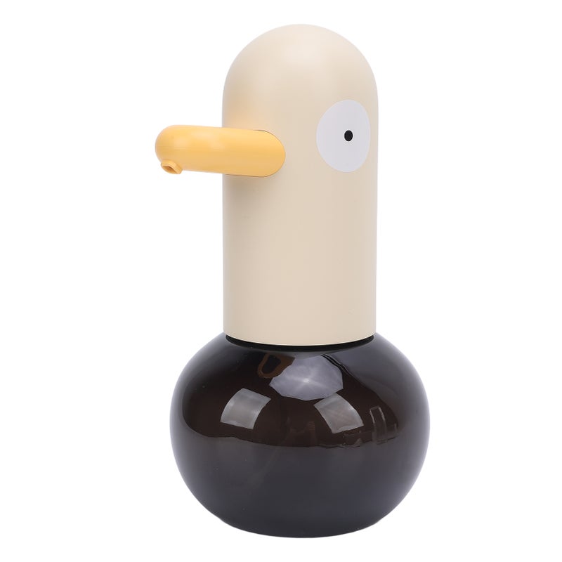 Automatic Foaming Soap Dispenser Cute Cartoon Duck Rechargeable Touchless Hand Soap Dispenser with Sensor for Bathroom Kitchen Yellow - Image 1