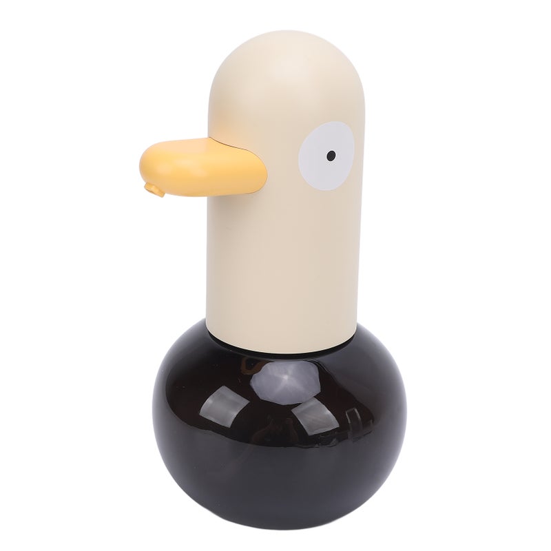 Automatic Foaming Soap Dispenser Cute Cartoon Duck Rechargeable Touchless Hand Soap Dispenser with Sensor for Bathroom Kitchen Yellow - Image 2