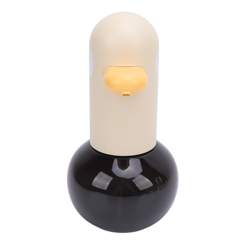Automatic Foaming Soap Dispenser Cute Cartoon Duck Rechargeable Touchless Hand Soap Dispenser with Sensor for Bathroom Kitchen Yellow - Image 3