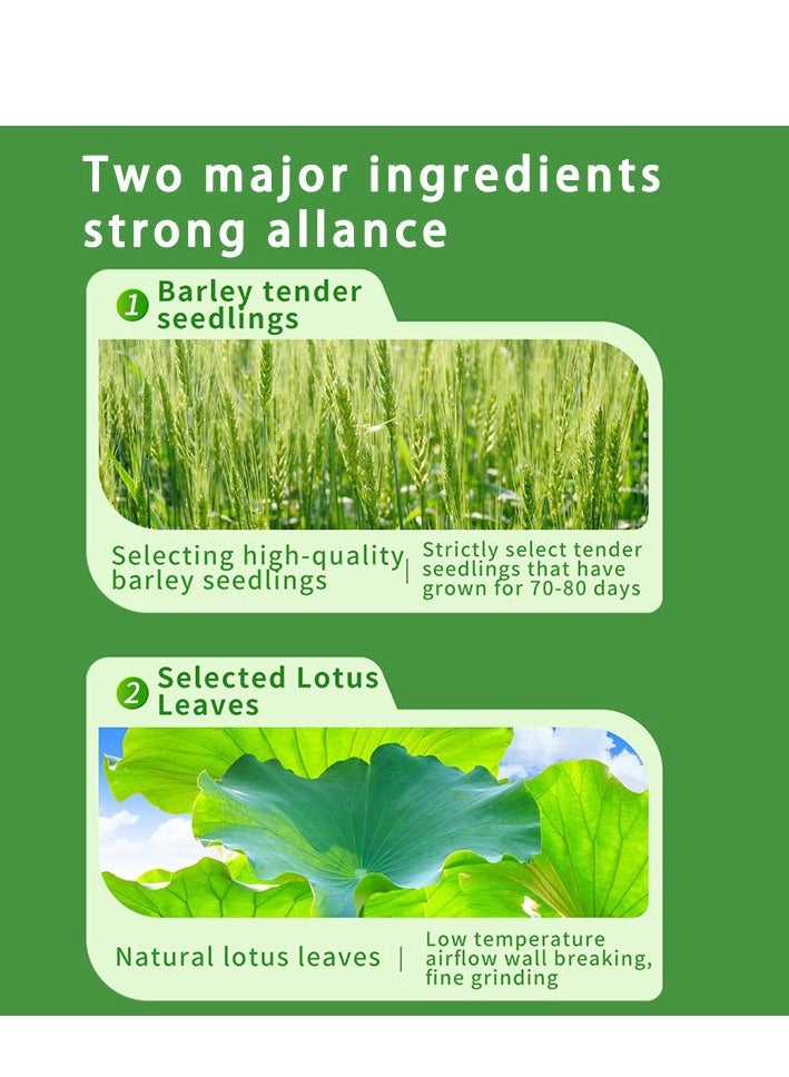 BURTON Super Barley  Grass , Pure Organic Barley Powder,Healthy Nutrition,Lightweight And Fat Reducing,Overtime And Staying Up Late, Irregular Life,Abdominal Distension And Discomfort 15bags - Image 3