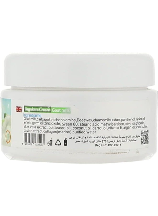 Orgakera Cream Orgakera Face & Body Cream Goat Milk With Collagen - Image 2