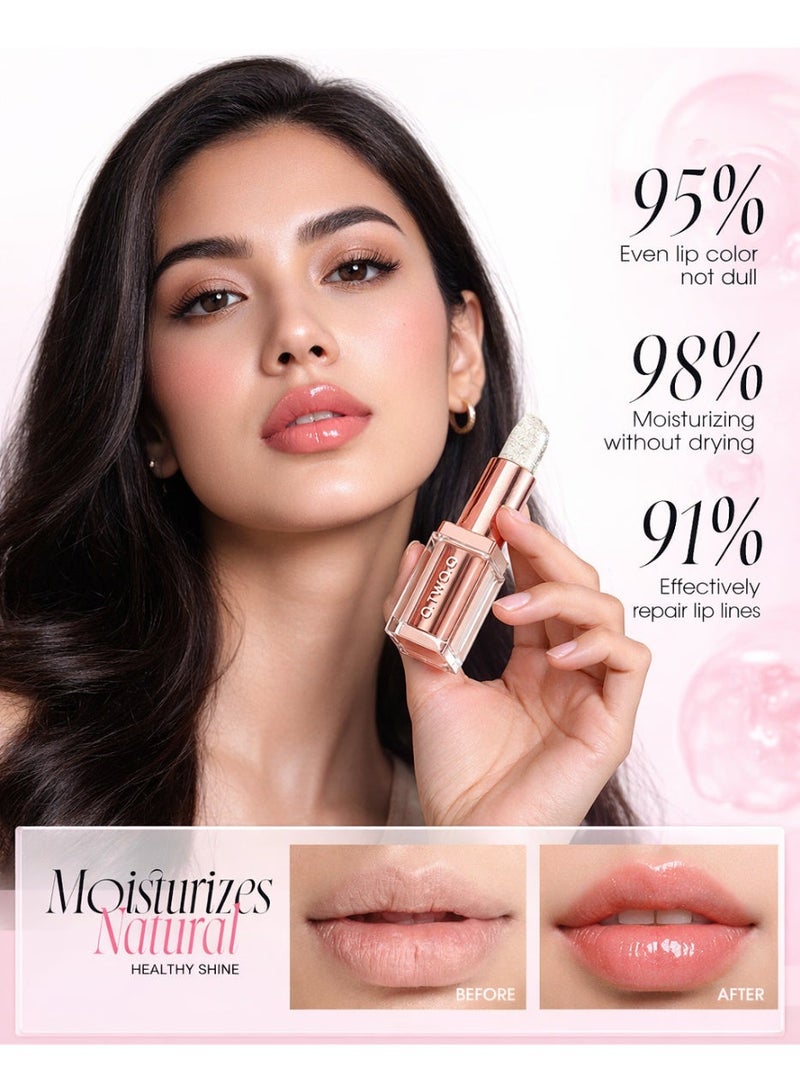 O.TWO.O Summer Color Changing Lip Balm – Glossy Lip Oil-Like Finish, Sheer Juicy Tint, Hydrating Lip Care & Temperature Reactive Color - Image 2