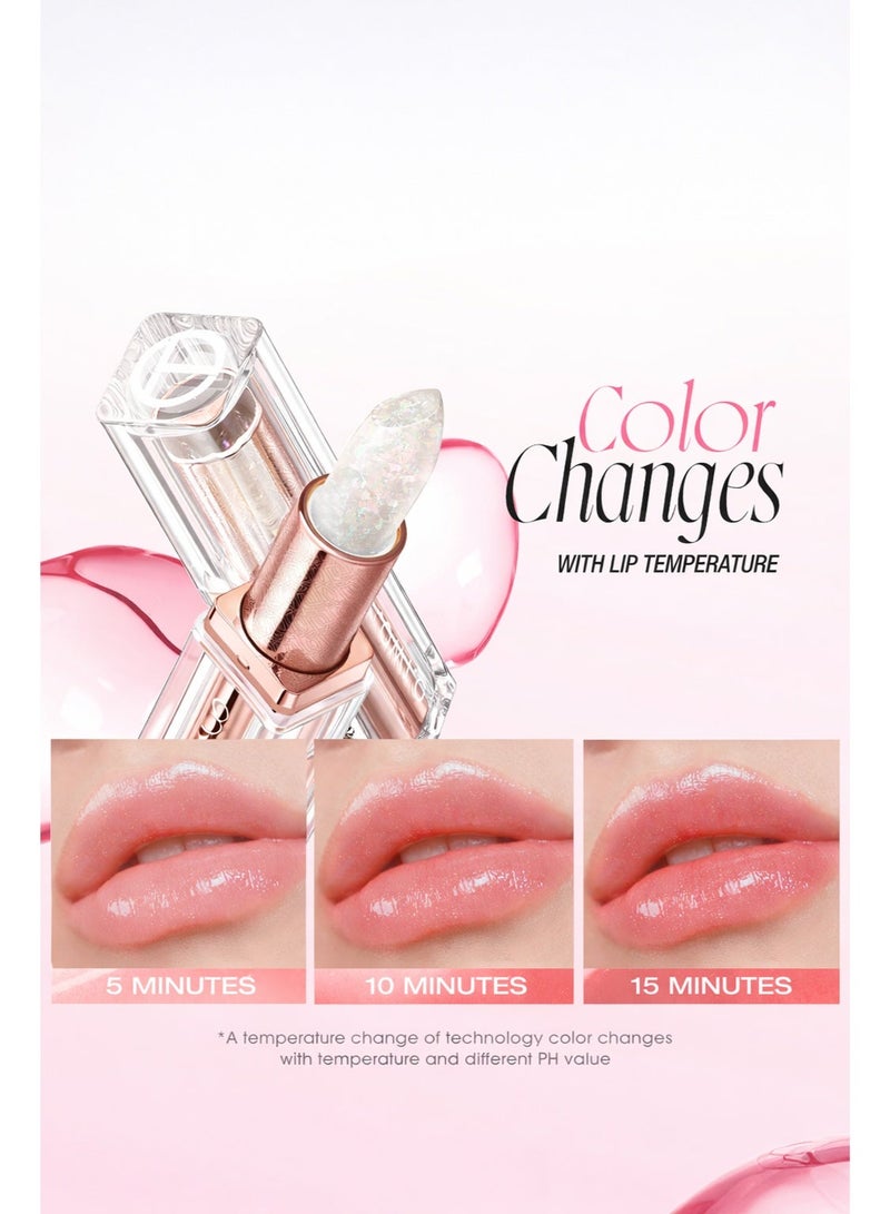 O.TWO.O Summer Color Changing Lip Balm – Glossy Lip Oil-Like Finish, Sheer Juicy Tint, Hydrating Lip Care & Temperature Reactive Color - Image 3