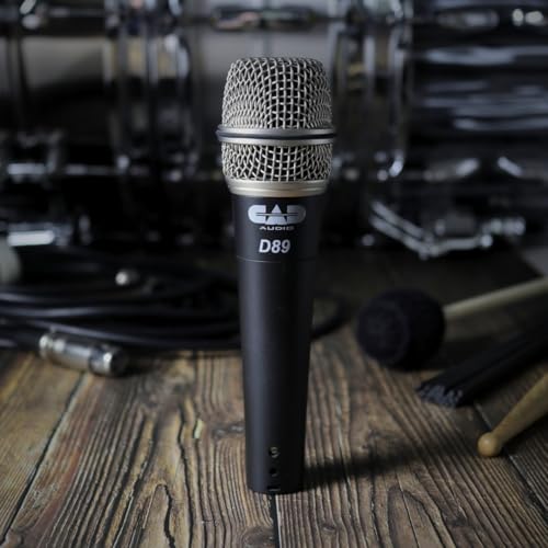 CAD Audio CADLive D89 Premium Supercardioid Dynamic Instrument Microphone - Image 2