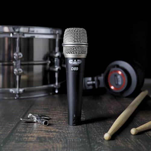 CAD Audio CADLive D89 Premium Supercardioid Dynamic Instrument Microphone - Image 3