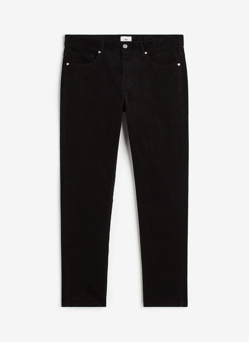 اتش اند ام Slim Fit Corduroy Trousers