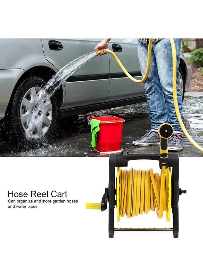 Arabest Hose Reel Kit Suitable For Garden Car Wash With 15m Hose 3 Layer Leak Proof Storage Rack Set - Image 2