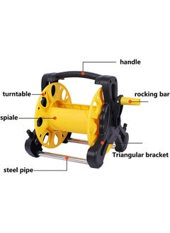 Arabest Hose Reel Kit Suitable For Garden Car Wash With 15m Hose 3 Layer Leak Proof Storage Rack Set  - Image 3