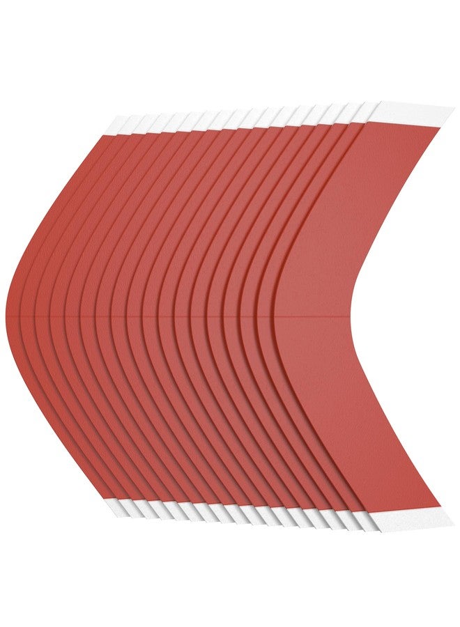 Sunshine Tape Liberty Red Hairpiece Wig Tape | Made in USA | 72 AA Curve Strips | Double Sided Adhesive Tape for Toupee Lace Front Wig Strong Hold Waterproof Contours - Image 2