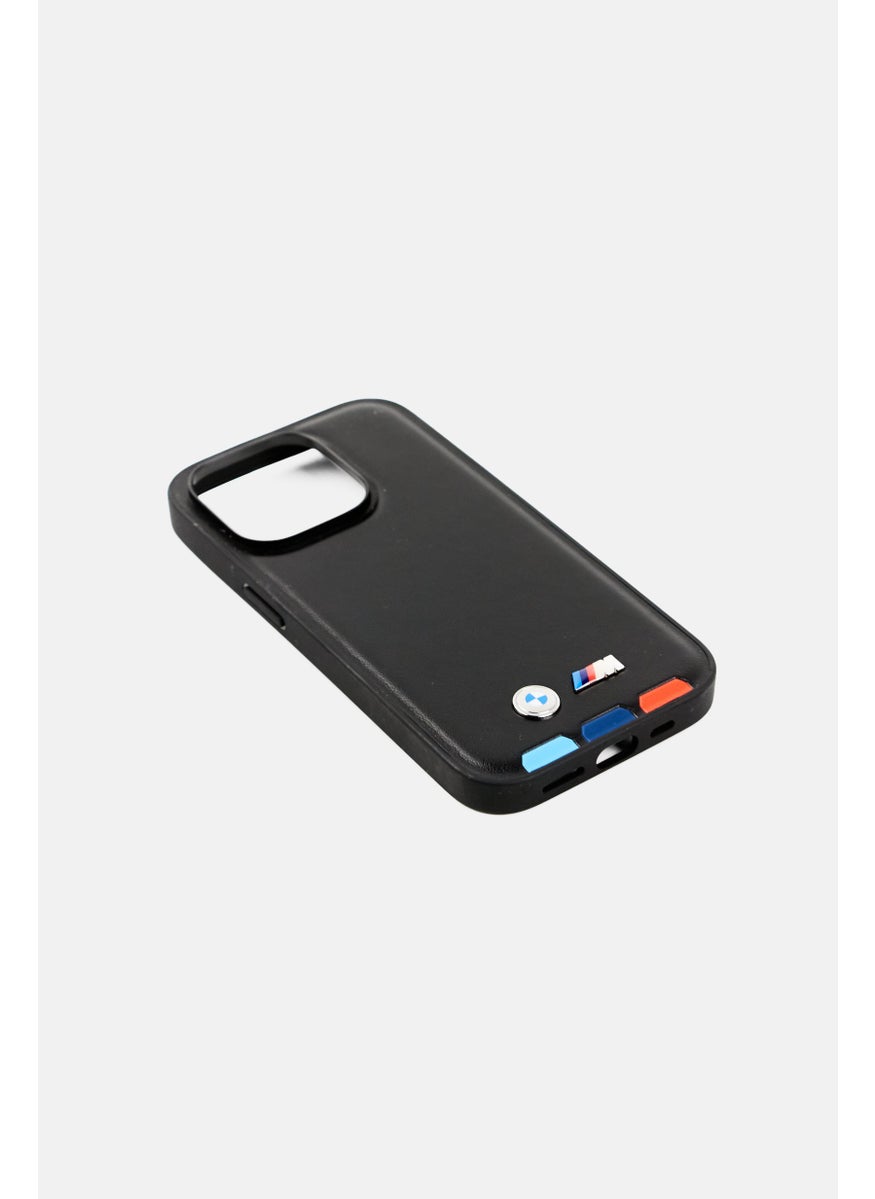 BMW iPhone  14 Pro Brand Logo Silicone Phone Case, Black  - Image 3