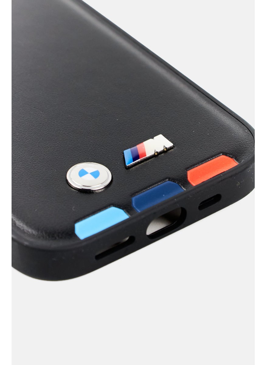 BMW iPhone  14 Pro Brand Logo Silicone Phone Case, Black  - Image 4