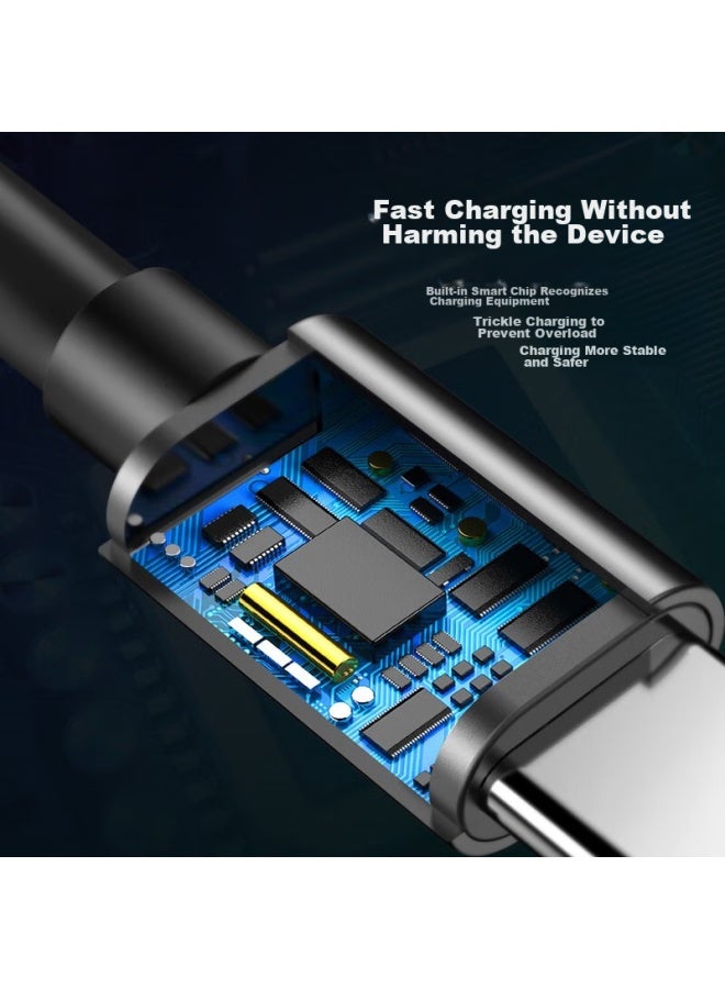 trendsetter Fast Charging Original Cable For Samsung Data Cables, Compatible With S8/s9/s10/note 8910/a51/a71/a8s/a52/a9/a11 Phones, Type-c Charging Cable - Image 4