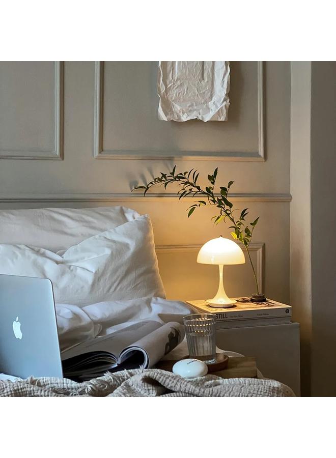 الأزرق جي دبليو مصباح طاولة فطر دنماركي جديد بجانب السرير الإبداعي الاسكندنافي - Image 3