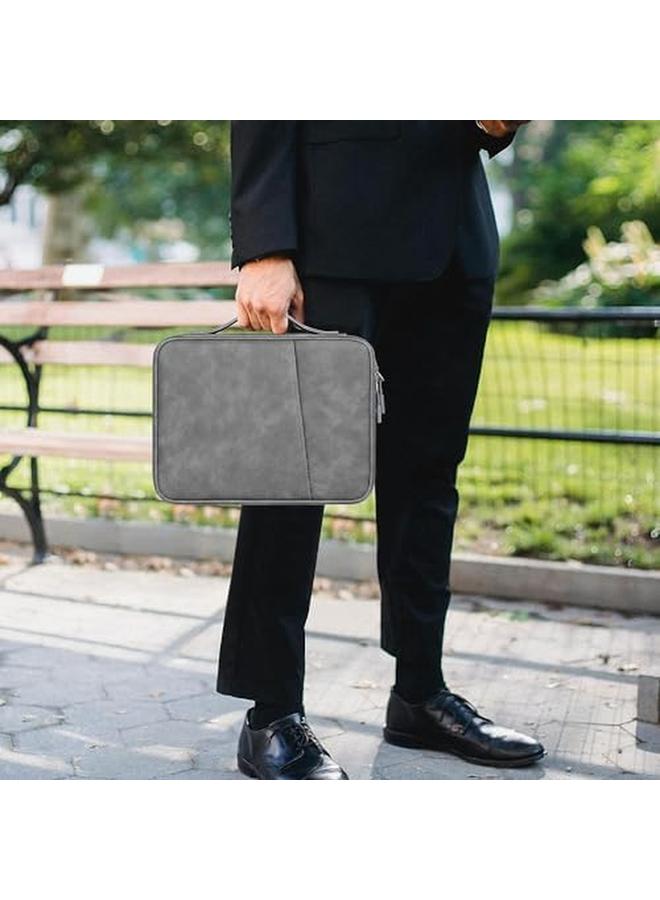 erorex حافظة جهاز لوحي بحجم 10.9 بوصة لجهاز آيباد الجديد 11 بوصة آيباد برو 10.2 بوصة آيباد 10.9" آيباد إير 10.5 بوصة آيباد برو إير تناسب لوحة المفاتيح الذكية رمادي داكن - Image 5