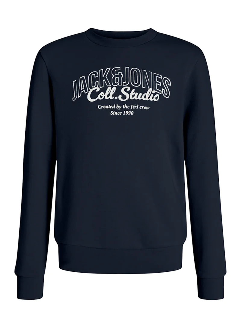 Jack & Jones Junior Kids Jjmakoto Crew Neck Sweatshirt