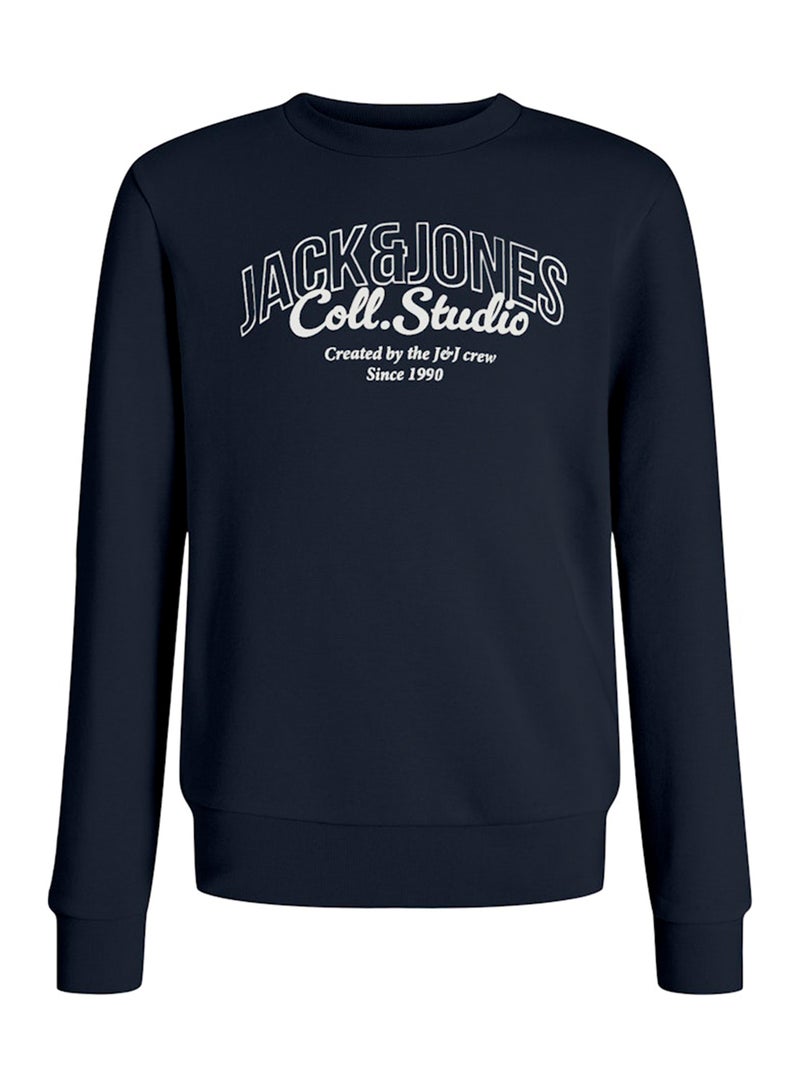 Jack & Jones Junior Kids Jjmakoto Crew Neck Sweatshirt 