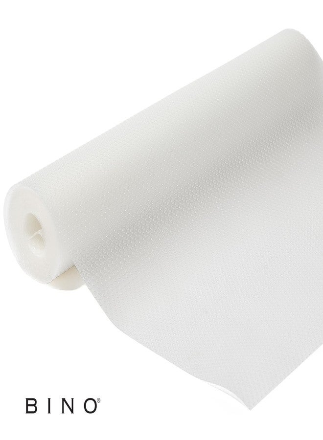BINO | Non Adhesive Shelf Liner Roll - Dotted Clear, Non Slip Drawer and Shelf Liner for Kitchen Cabinets - Image 5