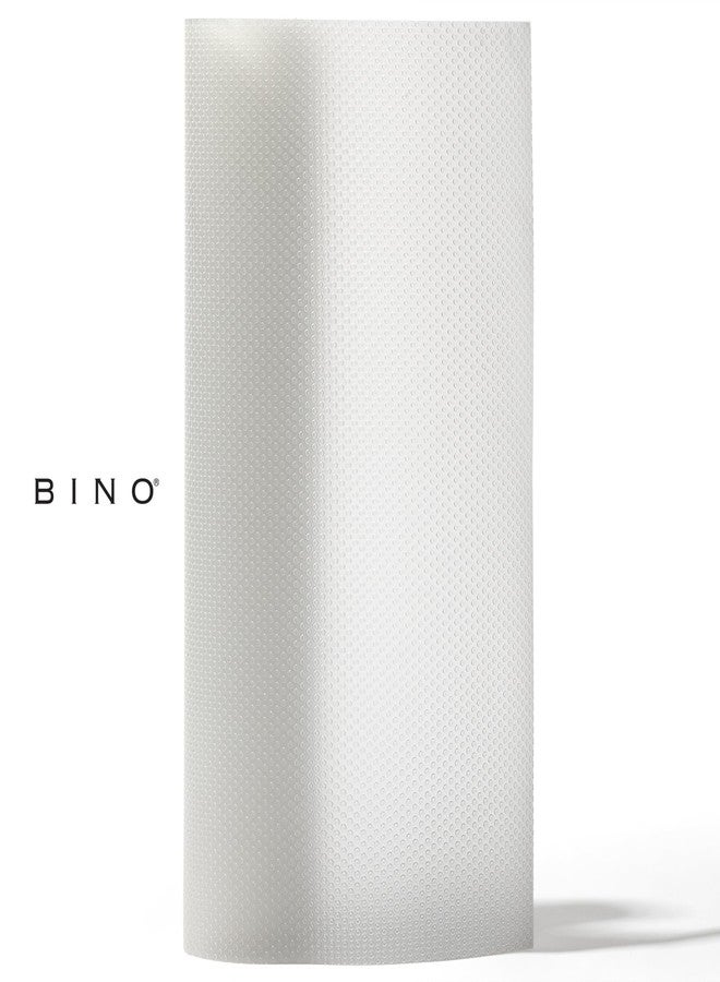BINO | Non Adhesive Shelf Liner Roll - Dotted Clear, Non Slip Drawer and Shelf Liner for Kitchen Cabinets - Image 4