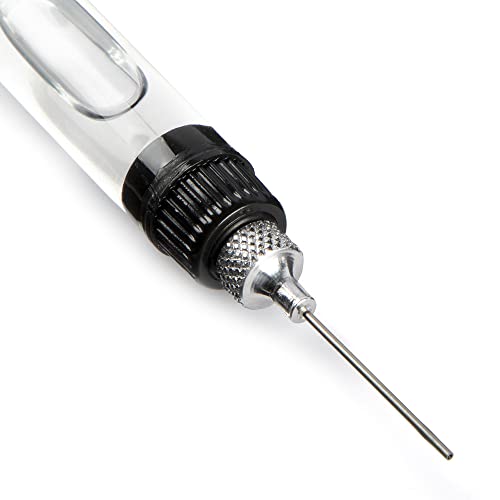 item4ever Refillable Needle Precision Pin Point Lube Systems Oiler Oil with Pocket Clip 1 Piece - Image 1