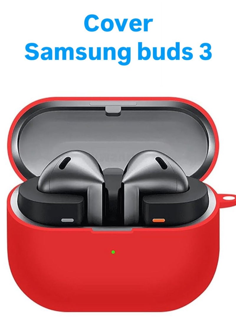 Generic Silicone Case for samsung buds 3 - red  - Image 1
