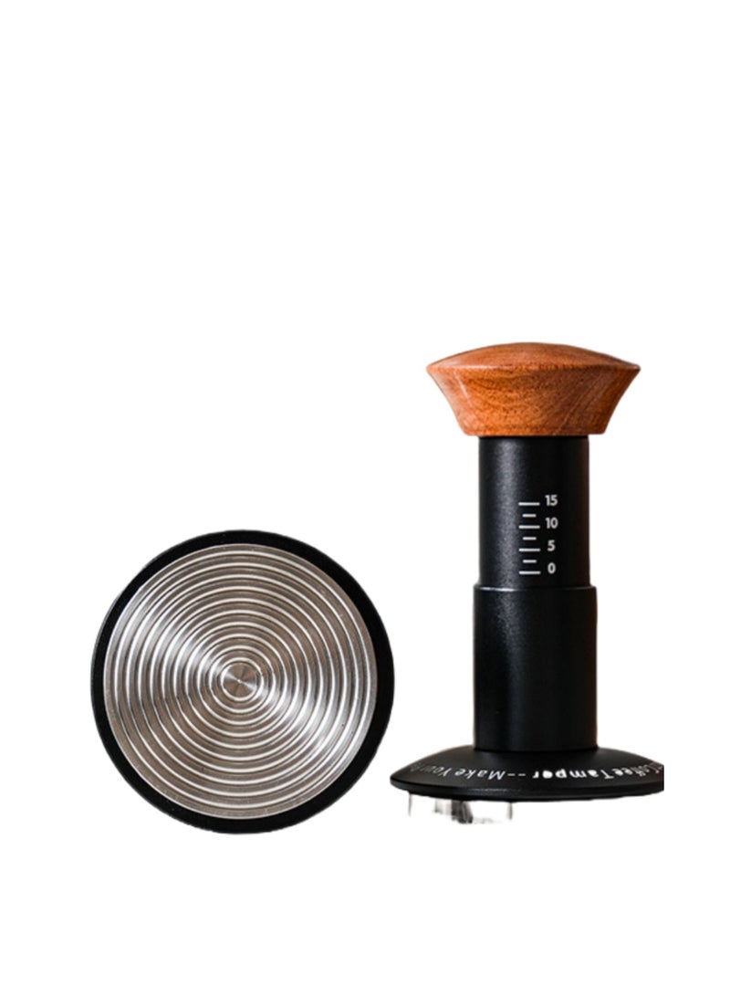 Clearance/ The Force Tamper 51mm Coffee Tamper Balance Impact Elastic Pressure Powder Hammer Constant Leveler Tool Powder Hammer - Image 2