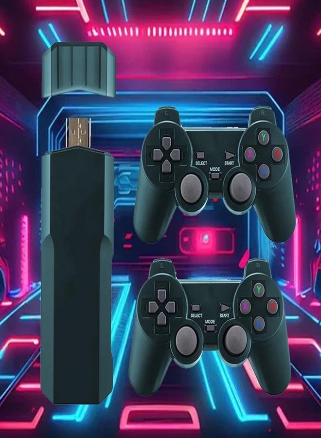 Mabron مابرون (عرض خاص لشهر نوفمبر 15 عامًا) GD10 عصا ألعاب مدمجة مع 30000 لعبة، سعة تخزين 64 جيجابايت، وحدة تحكم لاسلكية 2.4 جيجا هرتز، جهاز ألعاب فيديو عالي الدقة، مخرج عالي الدقة للتلفزيون. - Image 5