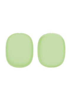 Suitable For Apple AirPods Max Head-mounted Headphone Head Beam Shell Ear Cap Silicone Protective Cover-Color:Light Green Shell-Model:Headphones