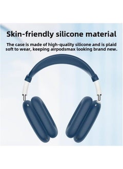 Generic Suitable For Apple AirPods Max Head-mounted Headphone Head Beam Shell Ear Cap Silicone Protective Cover-Color:Light Green Shell-Model:Headphones  - Image 5
