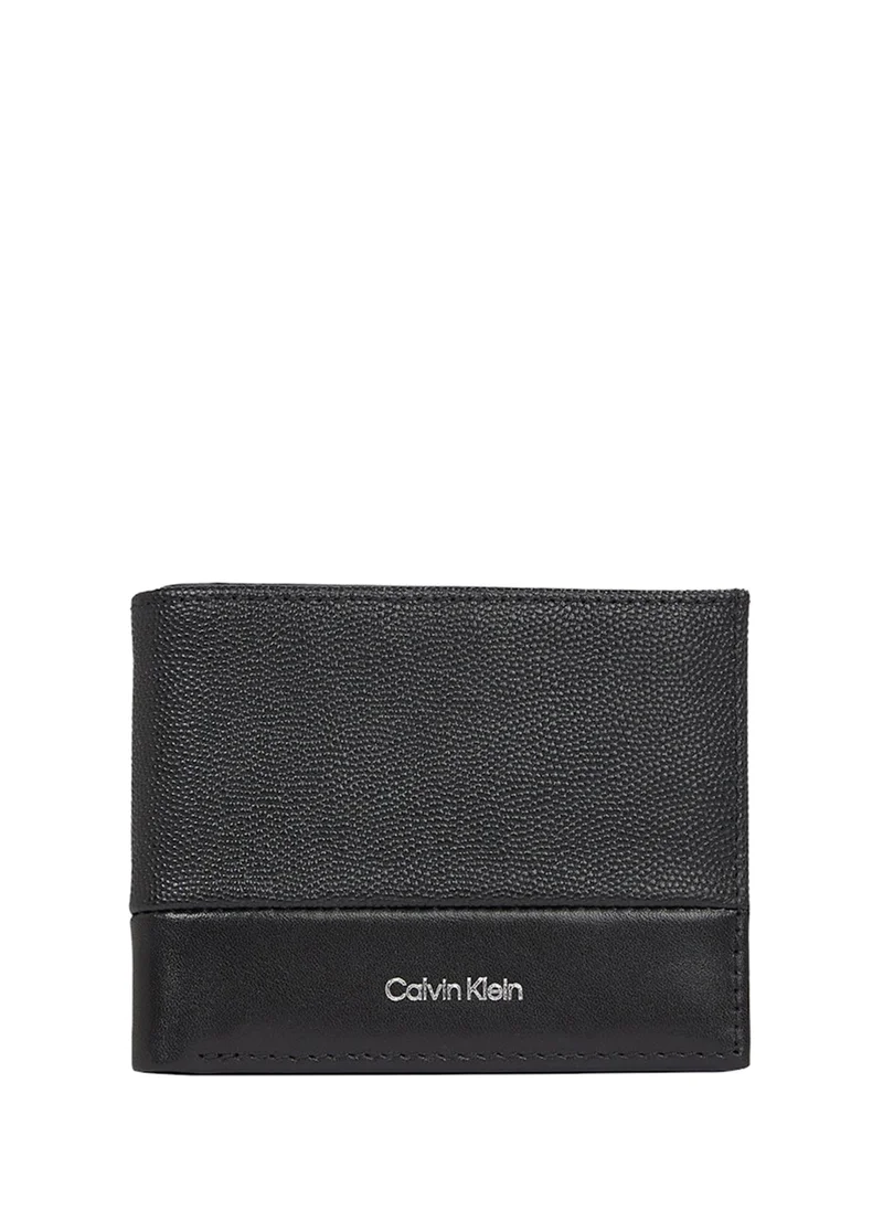 كالفن كلاين Logo Detailed  Bifold Wallet