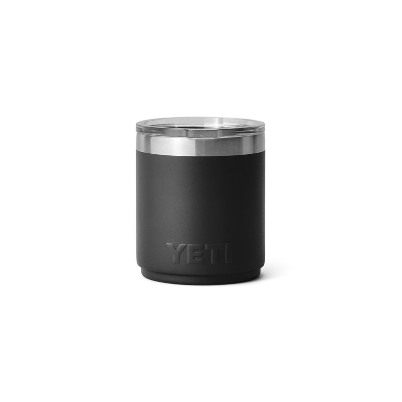 YETI Rambler 10 oz Ceramic Lined Lowball 2.0, Vacuum Insulated with MagSlider Lid, Black - Image 4