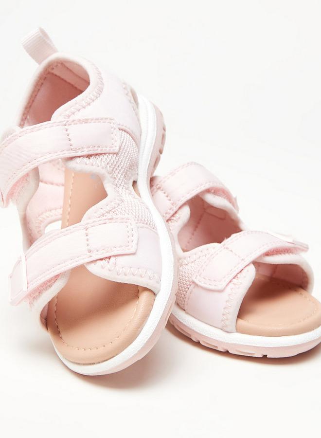 Barefeet صنادل بناتية مزخرفة مع إغلاق بخطاف وحلقة - Image 4