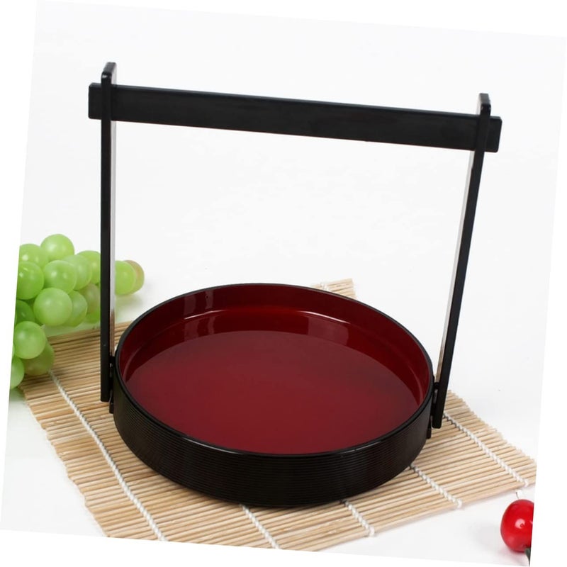 Golden Plastic Sushi Serving Tray Japanese Style Sashimi Plate for Snacks Appetizers Party Easy to Clean - Image 5