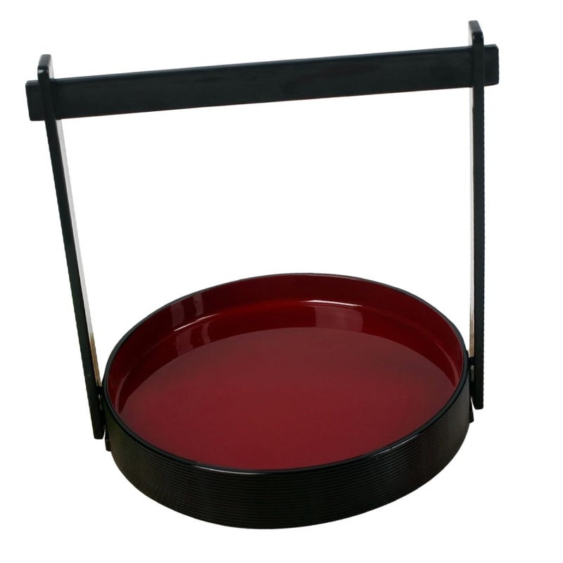 Golden Plastic Sushi Serving Tray Japanese Style Sashimi Plate for Snacks Appetizers Party Easy to Clean - Image 2