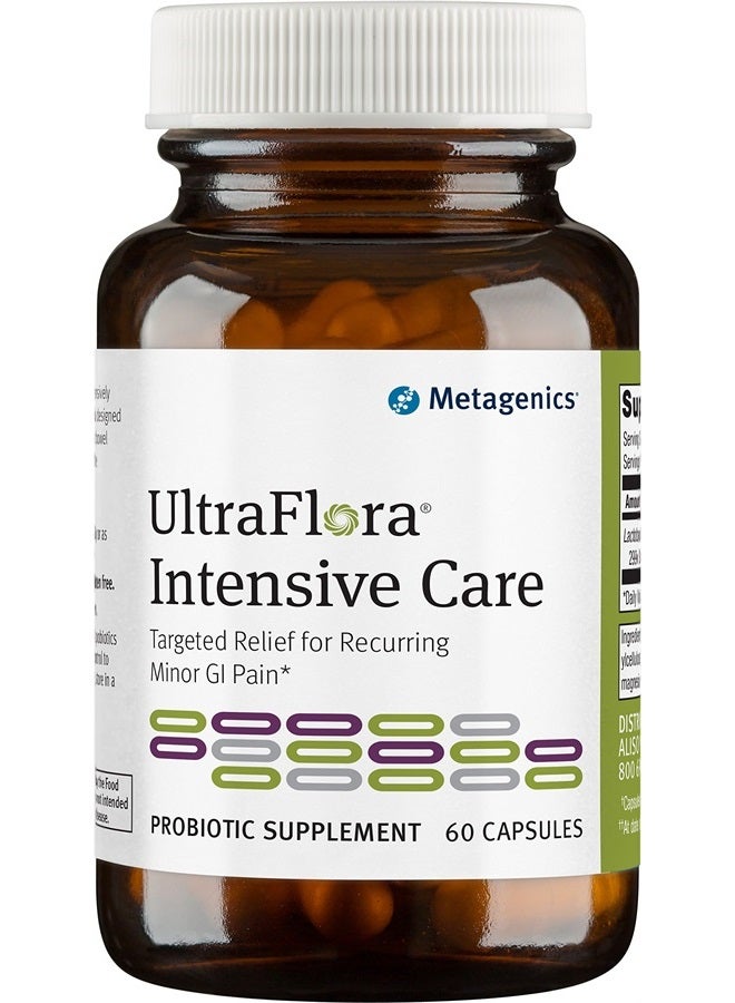 Metagenics ألترا فلورا® رعاية مكثفة – بروبيوتيك – انزعاج الجهاز الهضمي العرضي* | 60 حبة - Image 1