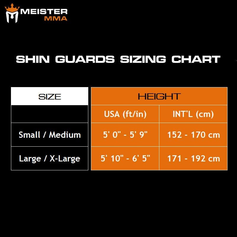 Meister Edge Leather Instep Shin Guards w/Gel Padding (Pair) - Black - Large/X-Large - Image 3