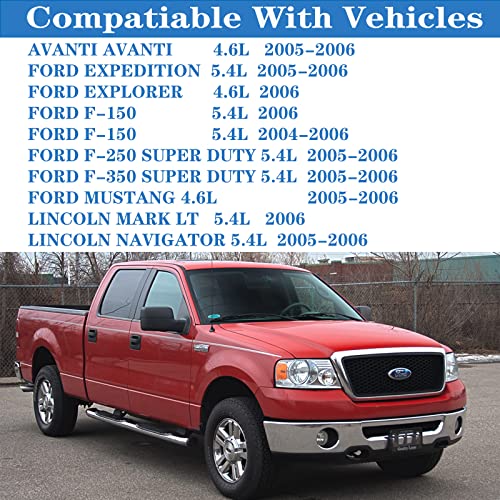 HIHIAV VS50664R for Ford F150 5.4 Valve Cover Gasket Seal Expedition Explorer Mustang Lincoln Mark Navigator Mercury 4.6L 5.4L Head Gasket Seal F-150 F250 F350 2004 2005 2006 04 05 06 VS50372 VCF330-C - Image 2
