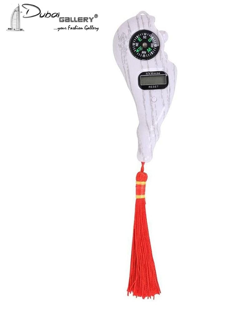 DubaiGallery ISLAM Portable Compass Tasbih Digital Muslim Hand Tasbeeh Hand Prayer Bead with Compass. Electronic Rosary. Prayer Counter  - Image 1
