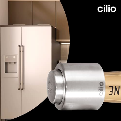 Cilio Stainless Steel Champagne Sealer, Bottle Stopper for Sealing Champagne Bottles Large - Image 5