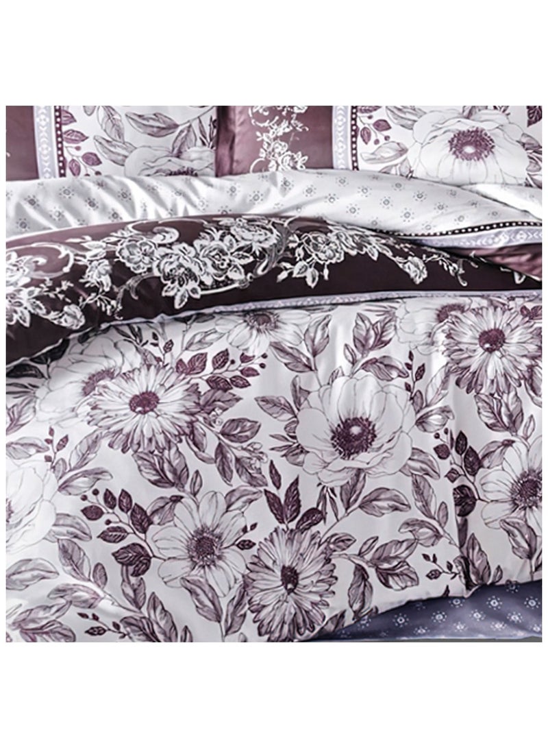 Family Bed Flat Bed sheet Set Cotton 4 pieces size 240 x 250 cm Model 193 from Family Bed - Image 3