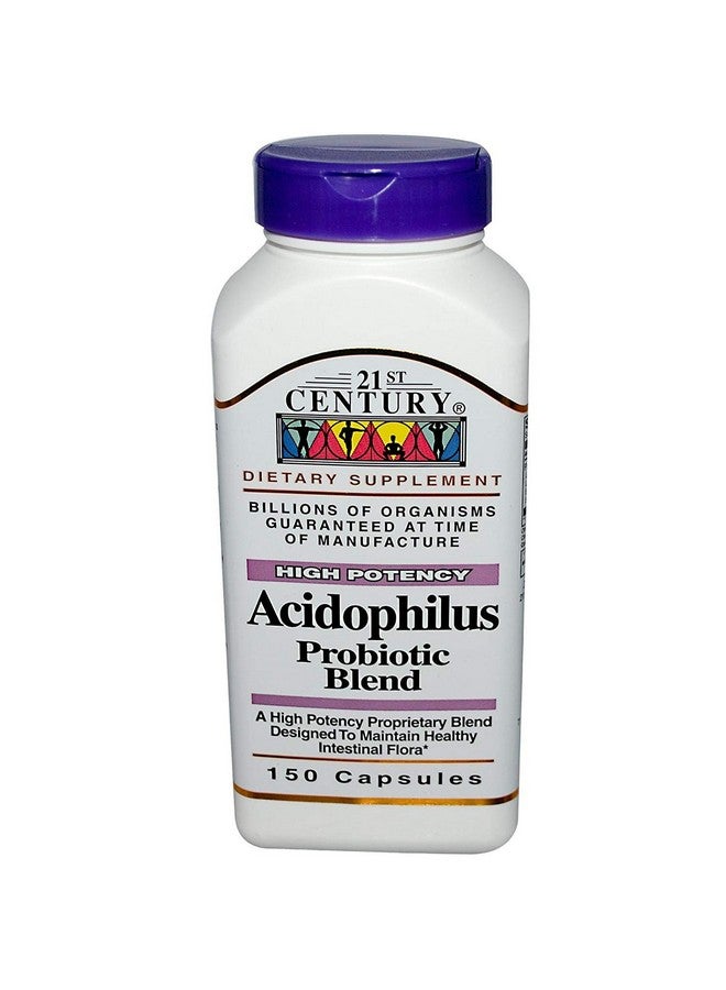 21st Century Acidophilus Probiotic Blend Capsules - 150 ct, Pack of 2