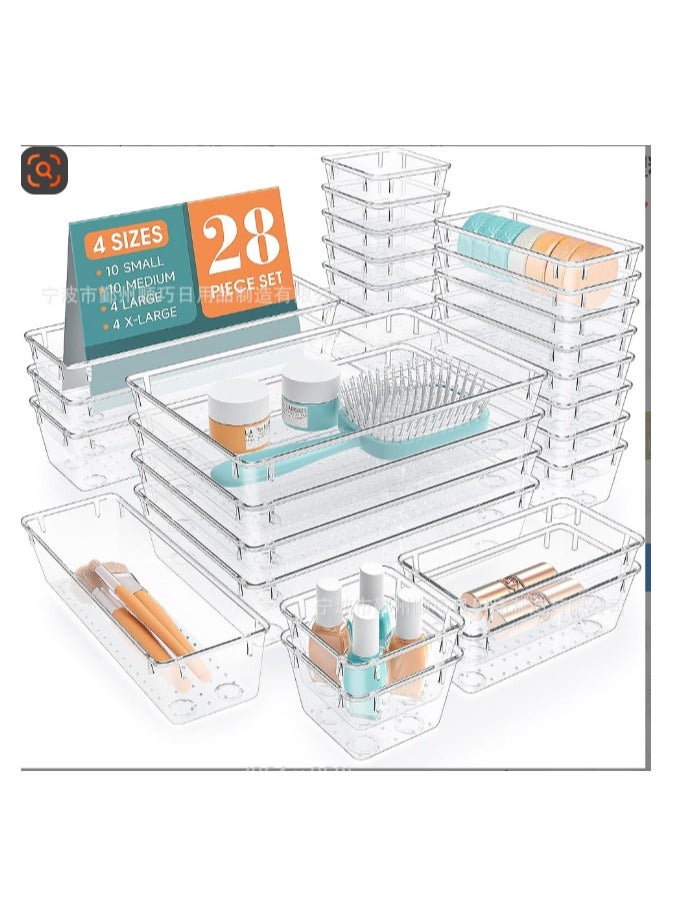 Desk Drawer Organization and Storage Containers for Makeup - Image 1