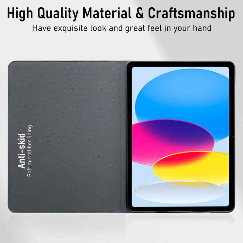 Robustrion Cover for iPad 11th Generation (A16) / 10th Generation Cover Case (2025/2022), Deer Pattern Flip Case Cover for iPad 11th Gen 11 inch / 10th Gen 10.9 inch [Auto Sleep Wake] - Yellow - Image 4