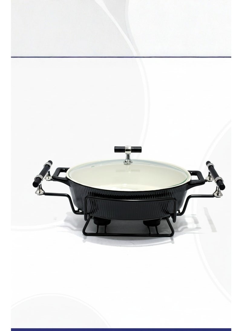 Generic420apple Buffet warmer, rectangular serving dish, 16.5 cm - Image 1