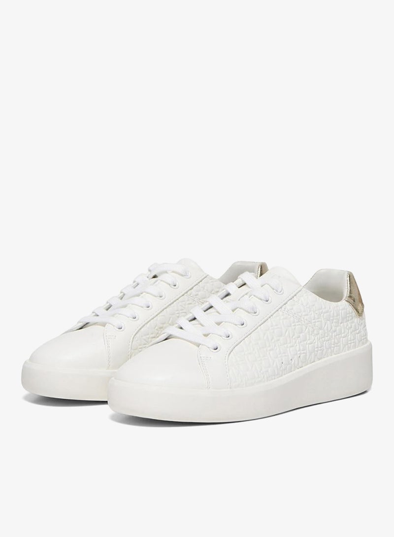 ONLY Women's ONLSOUL-8 Embossed PU Sneaker - Image 1